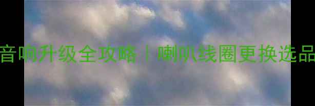 图片 🔥斯巴鲁森林人音响升级全攻略｜喇叭线圈更换选品安装避坑指南🔥