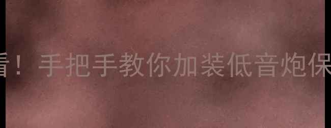 图片 🔥雪佛兰赛欧改装音响必看！手把手教你加装低音炮保姆级教程（附避坑指南）1